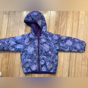 3T Patagonia Kids Puffer Jacket and snow pants- Purple Floral